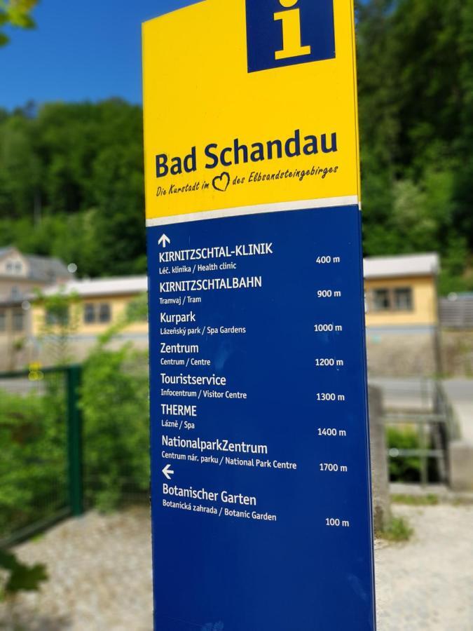 Apartmenthaus Luise Bad Schandau Buitenkant foto