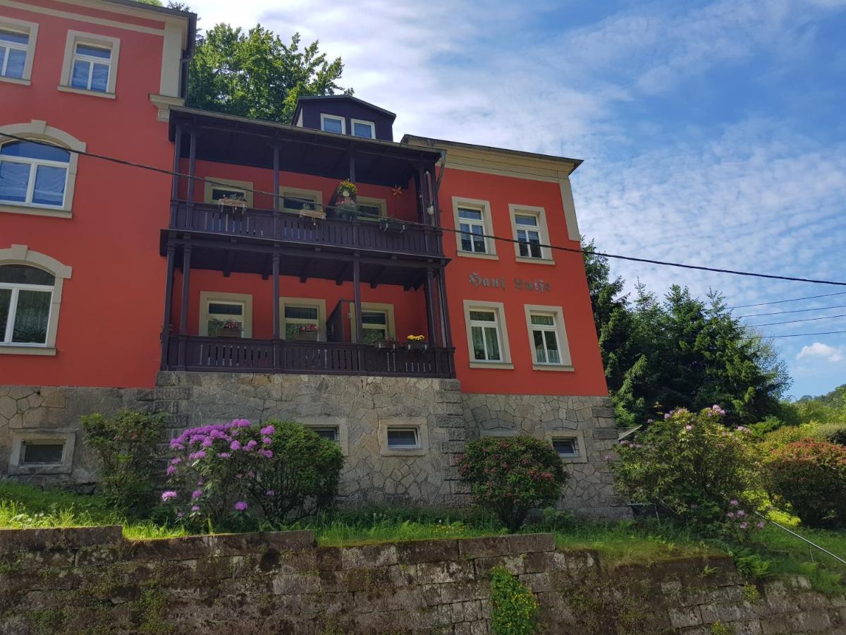 Apartmenthaus Luise Bad Schandau Buitenkant foto